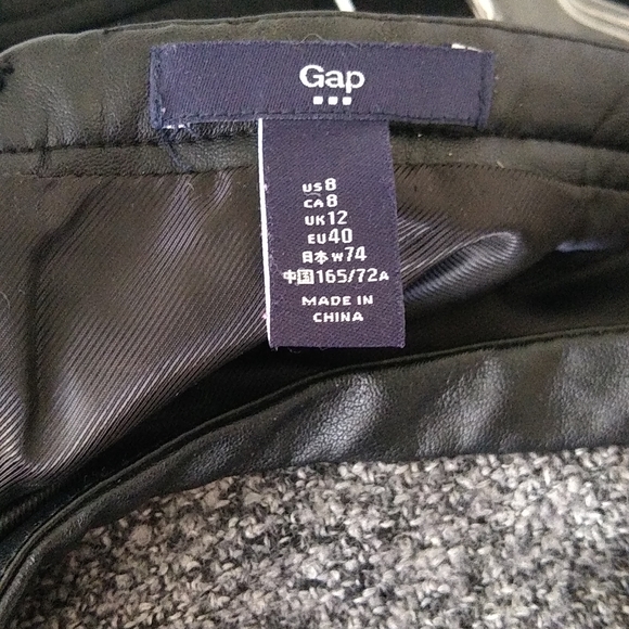 GAP black & white wool skirt - Picture 7 of 7